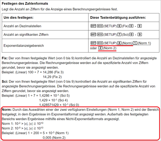 - (Taschenrechner, Taschenrechner Casio, taschenrechner problem)