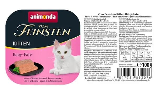 - (Ernährung, Katzenjunges, Futter)