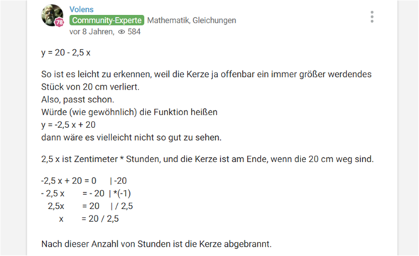 - (rechnen, Funktion, Gleichungen)