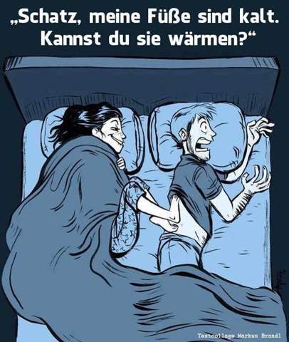 - (Menschen, Schlaf, Socken)