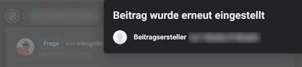 - (Support, gutefrage-Nutzer, Nutzername)