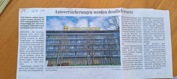 - (Gebrauchtwagen, Kfz-Versicherung, Beiträge)