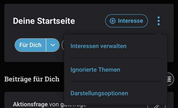 - (gutefrage.net, Beiträge, Hashtag)