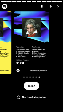 - (Spotify, Spotify Wrapped )