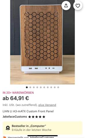 - (Gaming PC, Lüfter, Gehäuse)