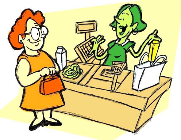 - (Supermarkt, Einzelhandel)