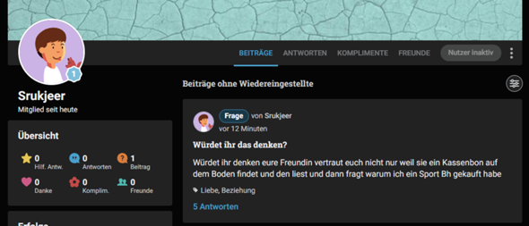 - (Liebe, Beziehung)