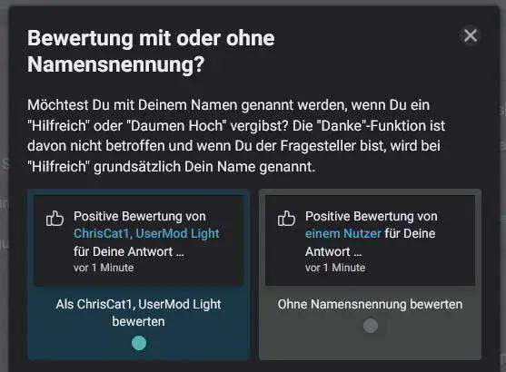 - (gutefrage.net, Community, Stalking)