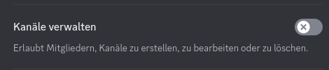 - (Discord, Discord Server)