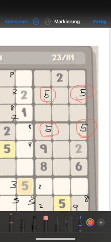 - (Sudoku, Sudoku lösen)
