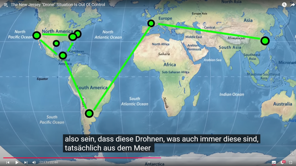 - (USA, Drohne, UFO)