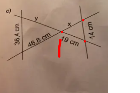 - (rechnen, Strahlensatz)