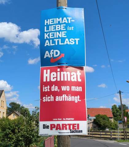- (Deutschland, Partei, Protest)