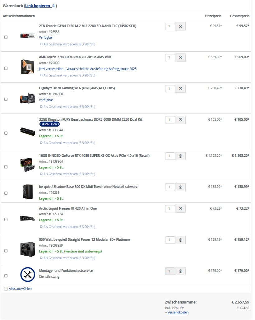 Dubaro Gaming PC? (Ratschlag, Dubaro Gaming pc )