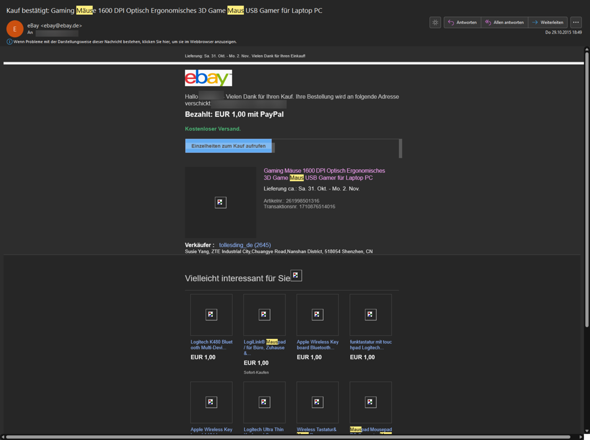 - (PC, Laptop, Maus)