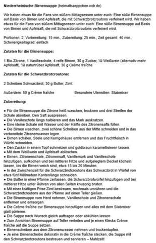 - (Deutsch, Sprache, Essen)