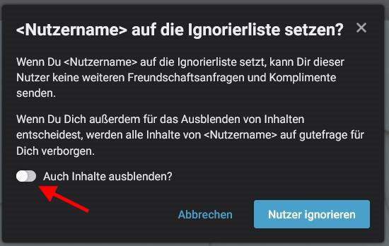 - (gutefrage-Nutzer, gutefrage.net-App, gutefrage.net-Support)