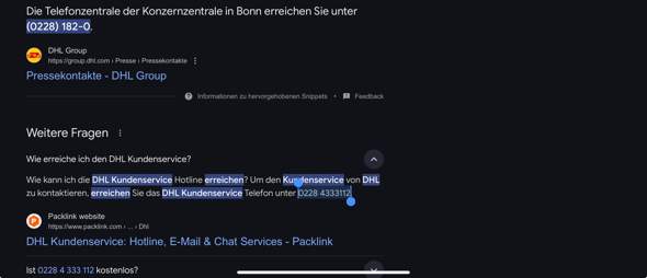 - (Paket, DHL, Lieferung)