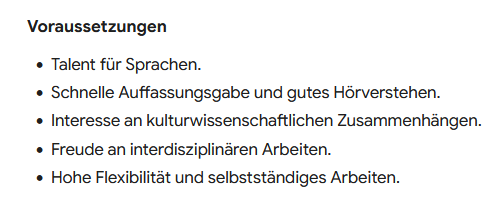 - (Beruf, Lernen, Job)