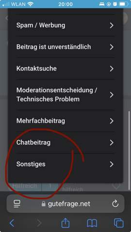 - (gutefrage.net, Kommentare, melden)