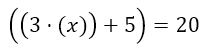 - (Mathematik, Gleichungen, Anleitung)