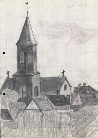 - (Kunst, zeichnen, Zeichnung)