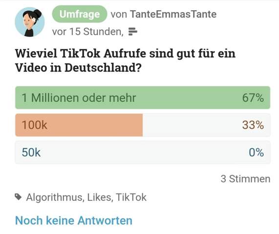 - (Account, TikTok, Follower)