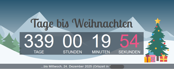- (Langeweile, Ferien, Wochenende)