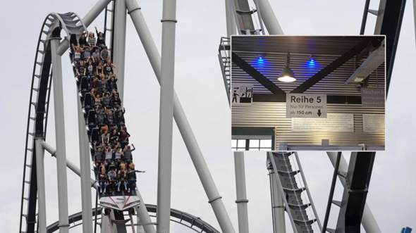 - (Übergewicht, Freizeitpark, Fahrgeschäfte)