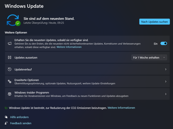 - (Windows 11 Pro, Update problem)