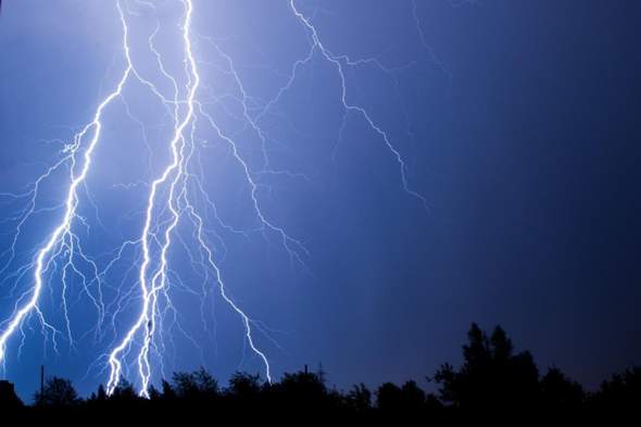 - (Regen, Entspannung, Gewitter)