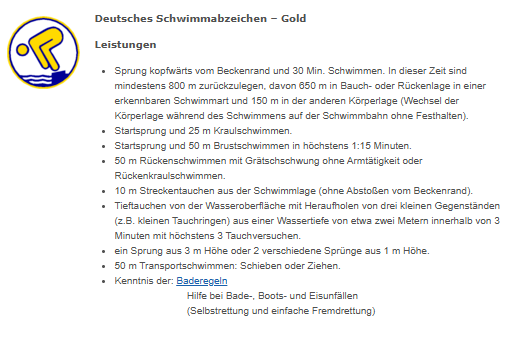 - (Freizeit, Fitness, Wasser)