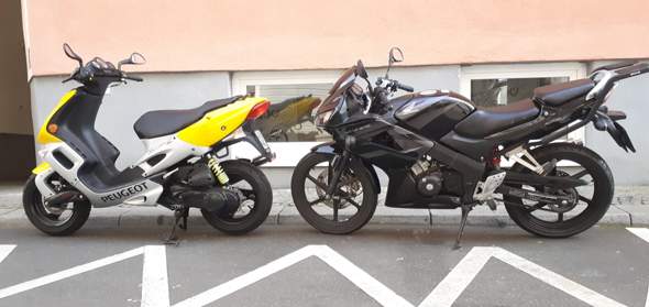 - (Unfall, Wahrscheinlichkeit, Motorradfahren)