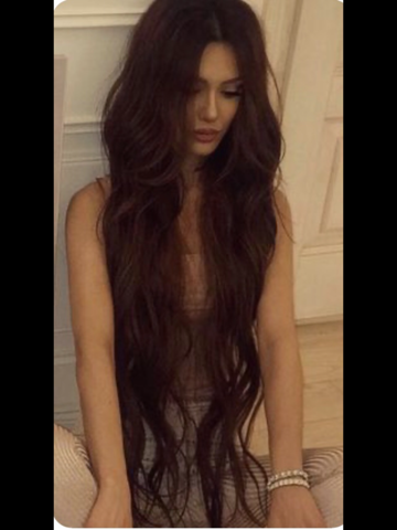 - (Haare, Lang)