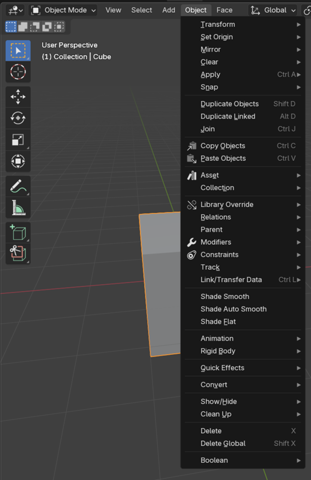 - (Blender, Blender 3D)