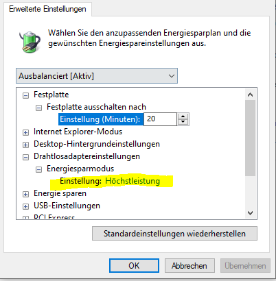 - (PC-Problem, Lan-port, 10mbit)