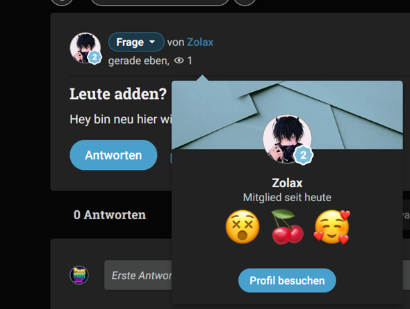 - (Fragestellung, adden)