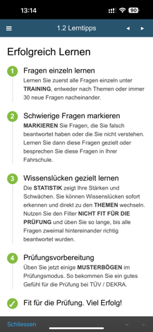 - (Führerschein, Theorieprüfung)