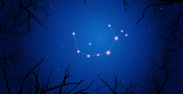 - (Erde, Sterne, Mond)