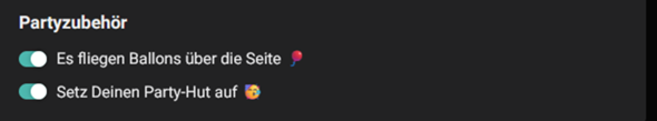 - (Ballon, stört)
