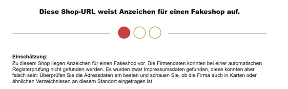 - (Webseite, Bestellung, Betrug)