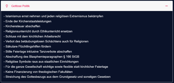 - (Partei, AfD, Rechtsextremismus)