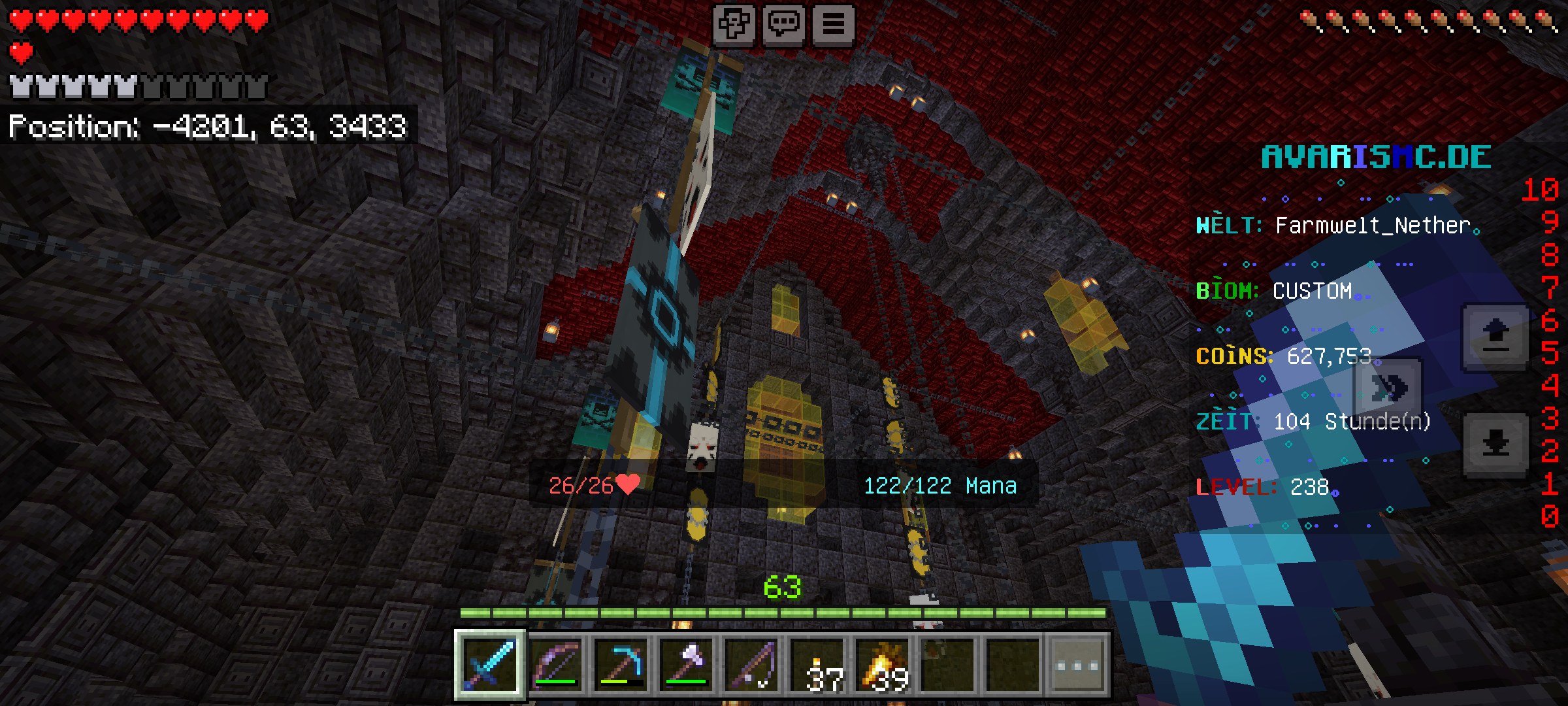 Gibt es einen Minecraft Server, wo Bedrock und Java Spieler zusammen spielen können? (PC
