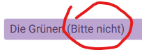 - (Politik, Wahlen)