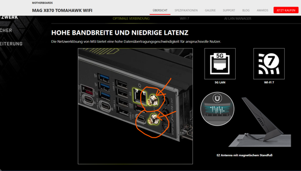 - (WLAN, Mainboard, Kabel)