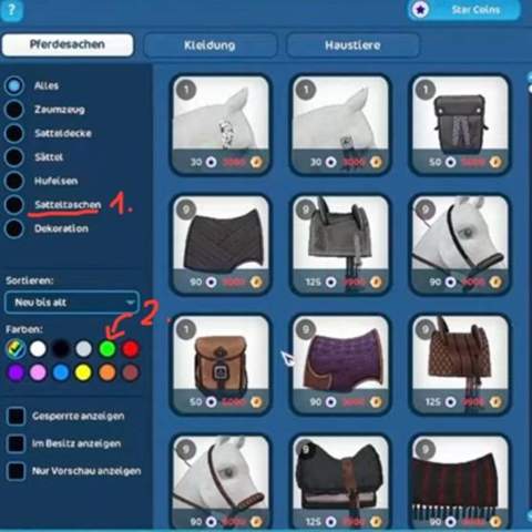 - (Star Stable, Star Stable Pferde, Pferdezubehör)