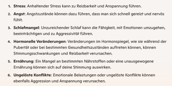 - (Menschen, Gedanken, Wut)