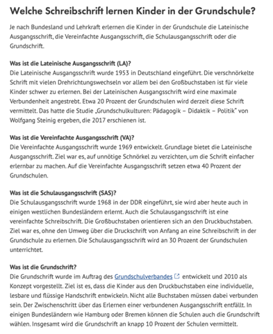 - (Schreiben, Schrift)