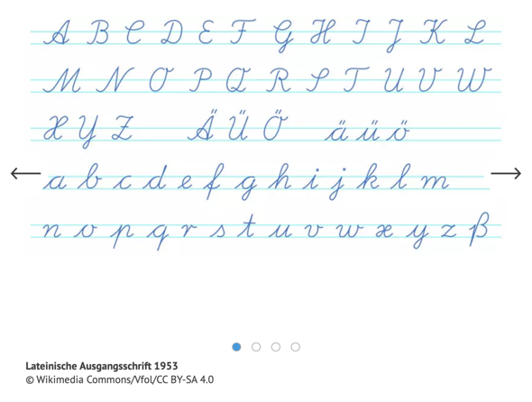 - (Schreiben, Schrift)