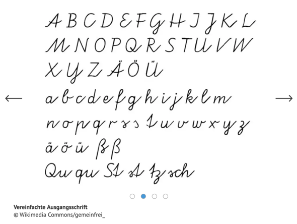 - (Schreiben, Schrift)